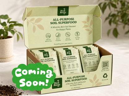 Mealworm Frass Fertiliser – Plant Feed Sachet Box – Regular (12 x 10g)